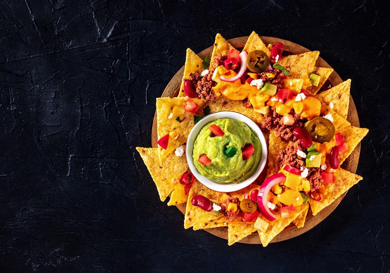 Nacho platter