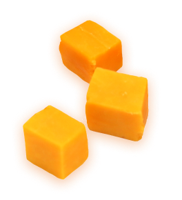 Even more cheese cubes