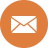 Orange Circle with an Envelope